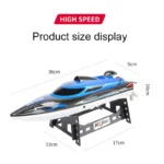 New Viper RC Boat 2.4Ghz 25km/h High-Speed Remote Control